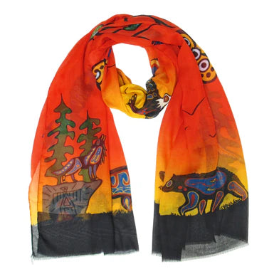 SEVEN GRANDFATHER TEACHINGS ECO SCARF