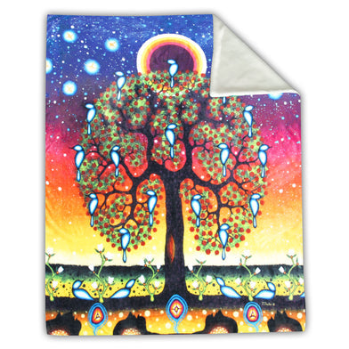 TREE OF LIFE THROW BLANKET