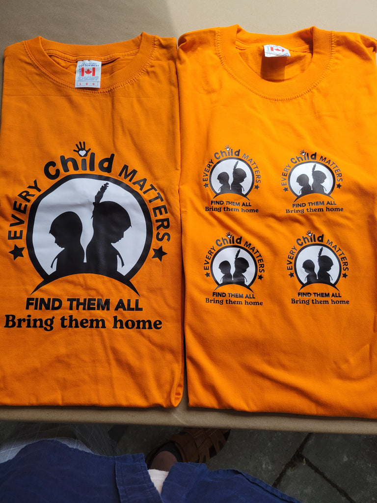 EVERY CHILD MATTERS ORANGE T-Shirt - LARGE
