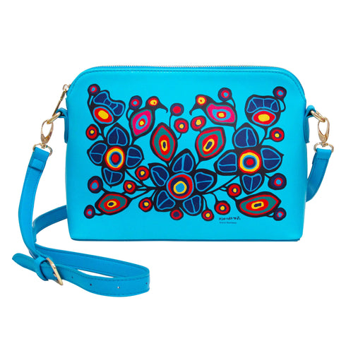 FLOWERS AND BIRDS PURSE