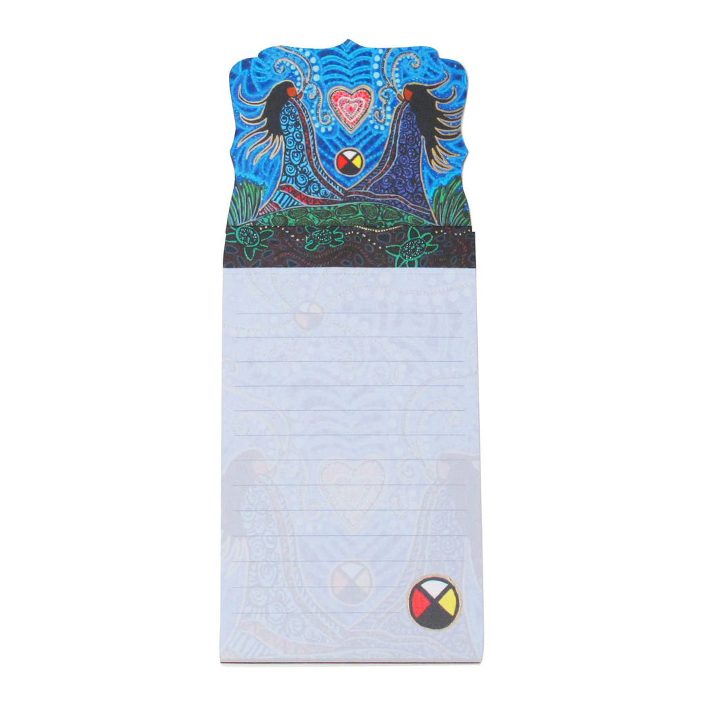 MAGNETIC NOTEPAD - BREATH OF LIFE - LEAH DORION