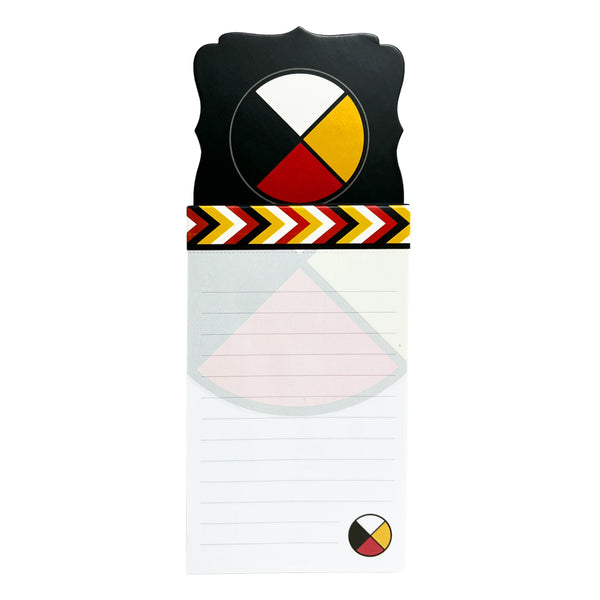 MAGNETIC NOTEPAD - MEDICINE WHEEL