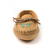 Yänonhchia’ (home) - maple Women's leather moccasin