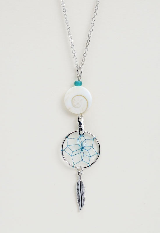 DREAMCATCHER NECKLACE WITH SHELL