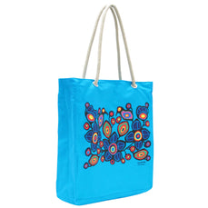 ECO BAG - FLOWERS AND BIRDS