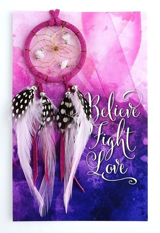 GREETING CARD - BELIEVE, FIGHT & LOVE