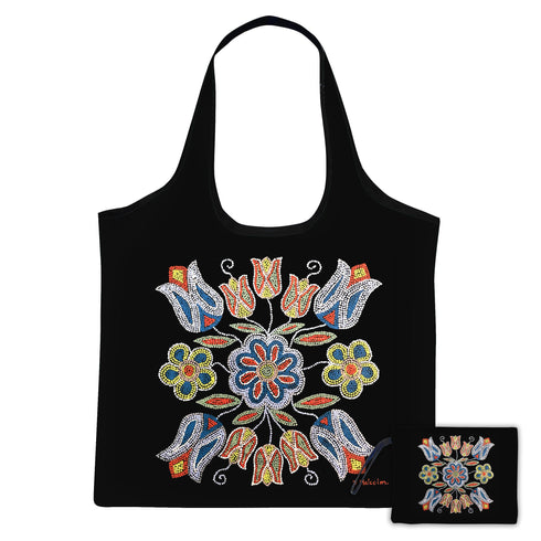 REUSEABLE BAG - SILVER THREADS