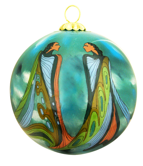 MAXINE NOEL - FRIENDS GLASS ORNAMENT