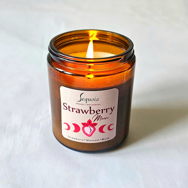 CANDLE - STRAWBERRY MOON (50 HR)