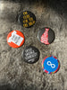 LARGE PINBACK BUTTONS