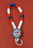 BEADED ROPE KEYCHAINS