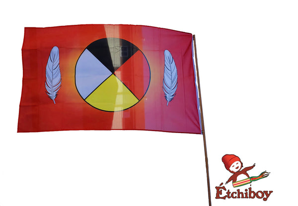 MEDICINE WHEEL FLAG