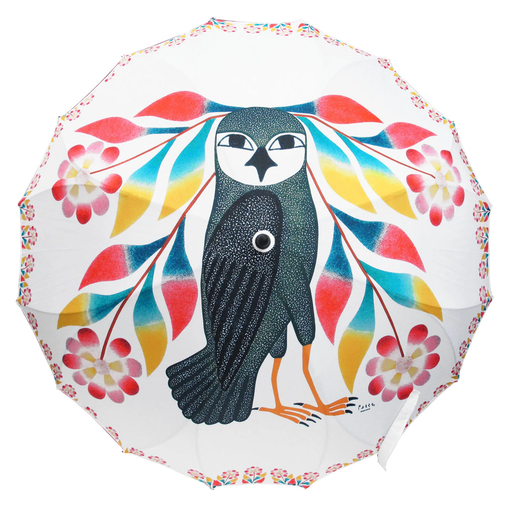 UMBRELLA - OWL BOUQUET - KENOJUAK ASHEVAK