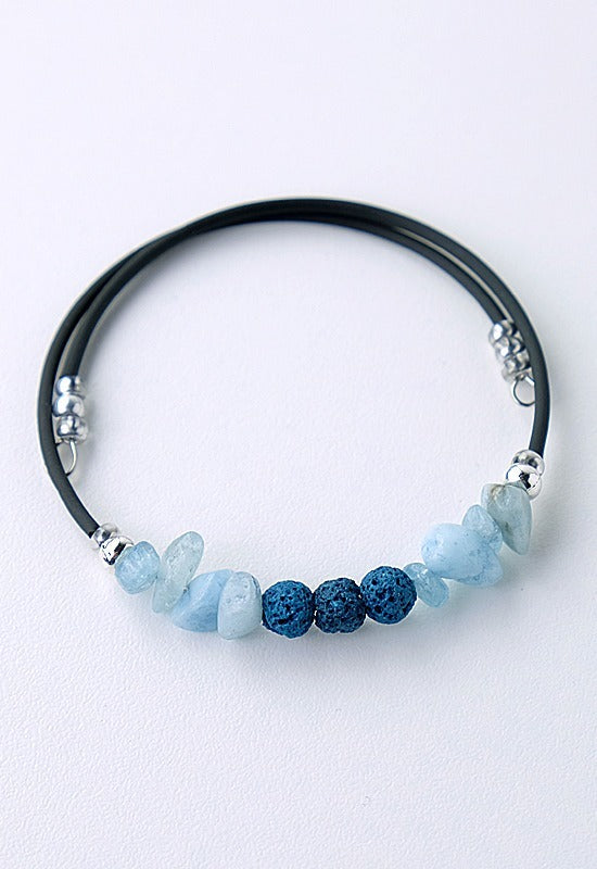 LAVA BEAD BRACELET