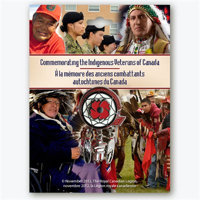 Lapel Pin Indigenous Veterans