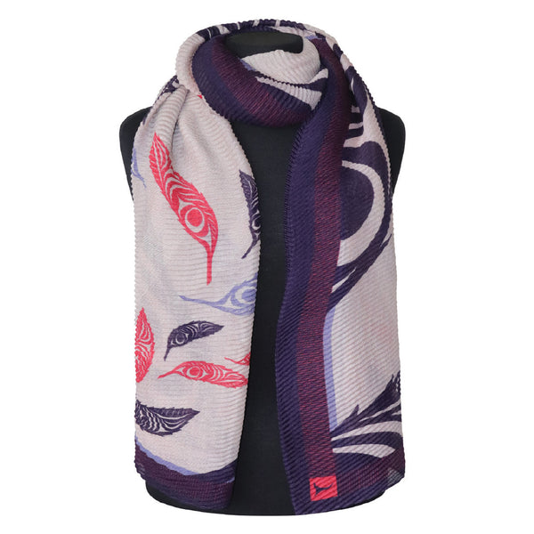 ECO SCARF - FEATHERS