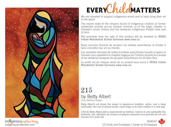 ART CARDS BOX - BETTY ALBERT - ALL CHILDREN MATTER