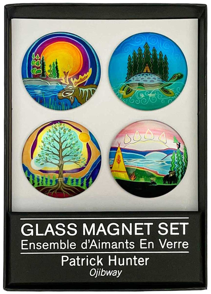 GLASS MAGNETS - PATRICK HUNTER