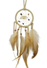 2.5" DREAM CATCHER WITH CRYSTAL AND STONES