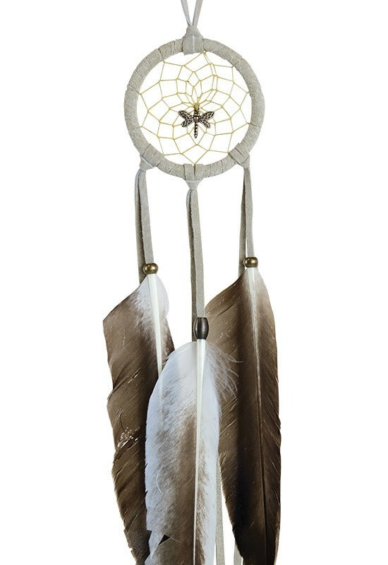 2" DREAM CATCHER WITH DUCK FEATHERS