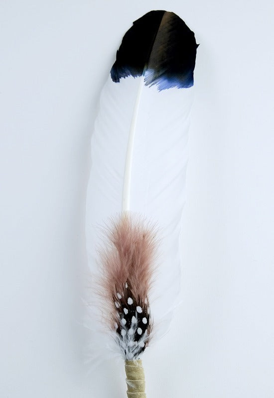 TURKEY QUILL SMUDGE FEATHER - ANCESTORY