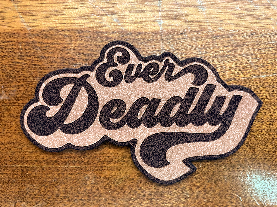 EVER DEADLY LEATHER PATCH