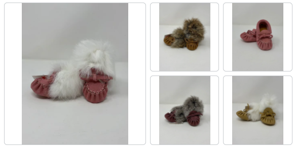 Baby Moccasins (Laurentian Chief ) Multiple Varieties and Colors