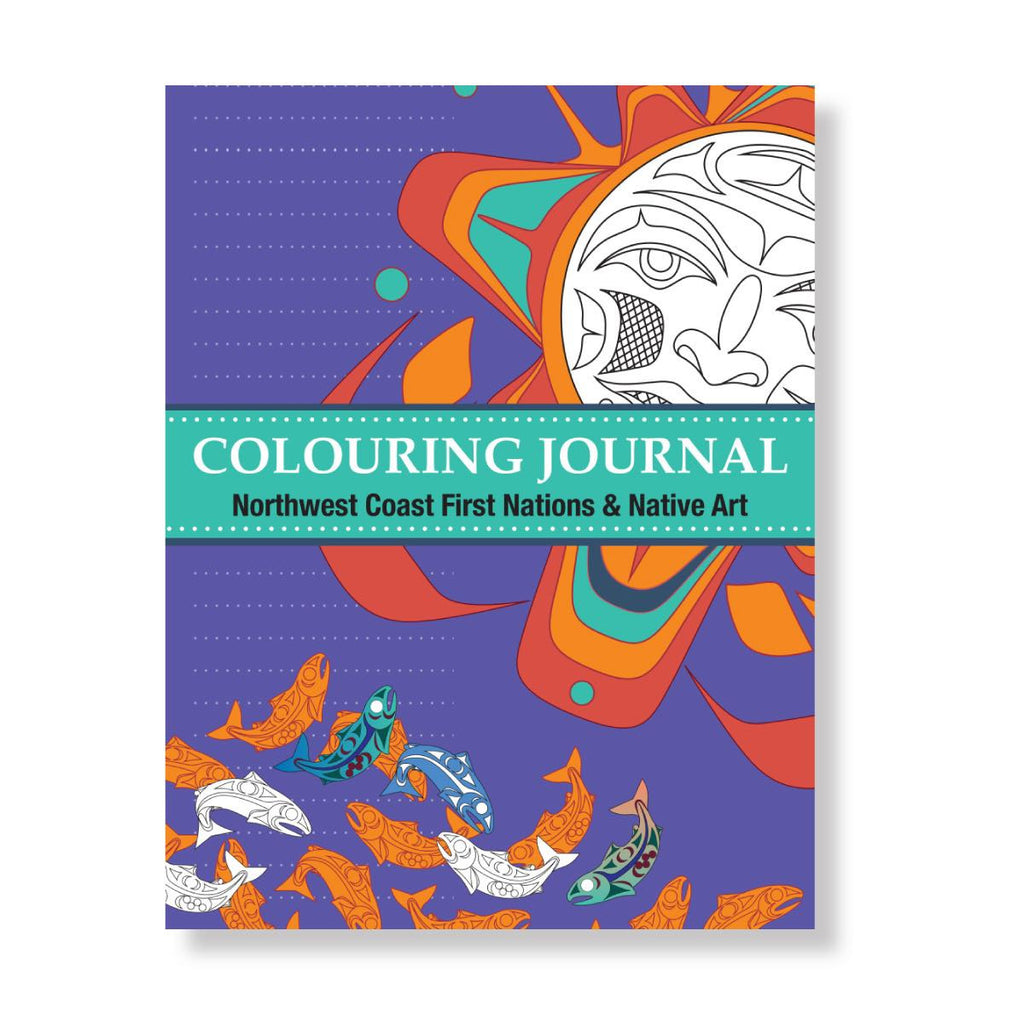 COLOURING BOOK - NORTHWEST COAST FIRST NATIONS & NATIVE ART