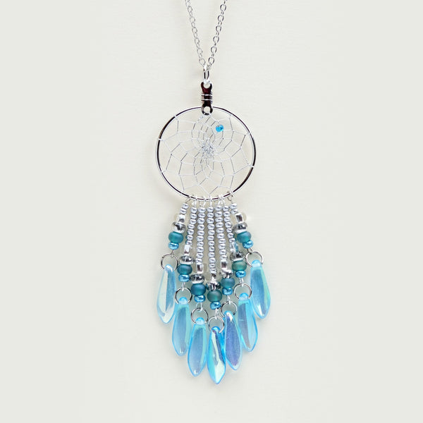 DREAM CATCHER PENDANT WITH DANGLES