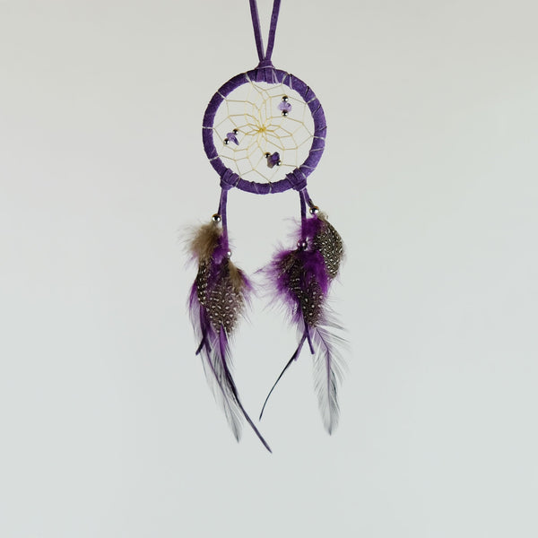 2" DREAM CATCHER WITH STONES