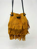 LEATHER FRINGE BAG