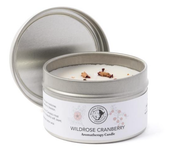 CANDLE WILD ROSE CRANBERRY - 4oz